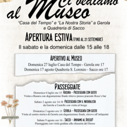 MUSEO E PASSEGGIATE